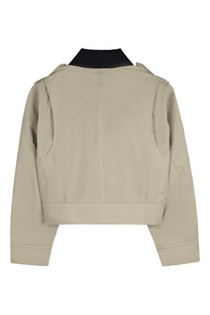 beige fabric jacket GIVENCHY KIDS | H31133192